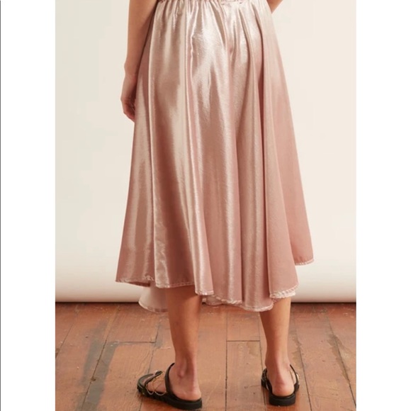 Xirena Vivien Nude Sparkle Skirt XS NWT - Picture 3 of 9